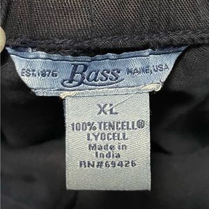 Ladies Navy Blue Bass Pants. Size XL.
